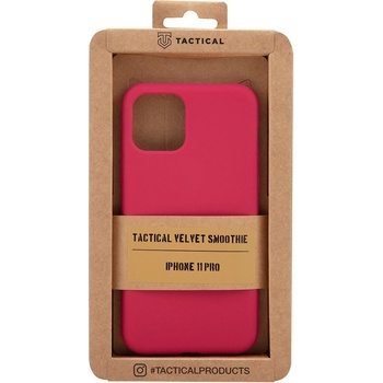 Pouzdro Tactical Velvet Smoothie Apple iPhone 11 Pro Sangria