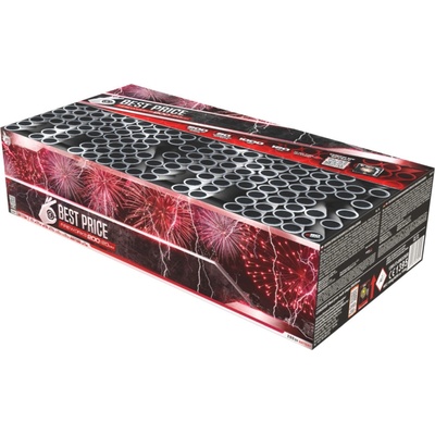Kompaktný ohňostroj Best price multi shape 200 ran 20 mm