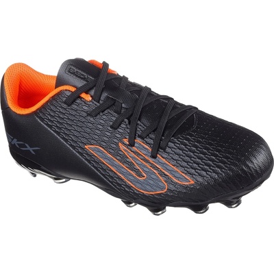 Skechers Юношески футболни бутонки Skechers SKX. 2 Juniors Firm Ground Football Boots - Black/Orange