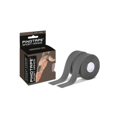 Pino Pinotape Sport Hands tmavě šedý 2 ks 2,5 cm x 5 m