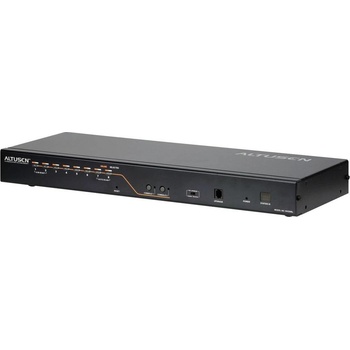 Aten KH-2508A CAT5 KVM 8-port, dvě konzoly