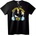 NOONEBRAND Тениска Johnny Bravo фитнес 1995 - XL, Black
