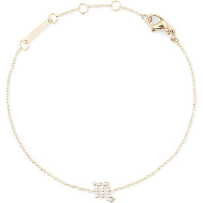 Daniel Wellington Pozlátený retiazkový náramok znamenia Škorpión Crystal Zodiac DW00400914