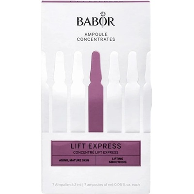 BABOR Lift Express Ampoule Concentrates комплект от 7x2 мл концентриран серум за лифтинг за жени 14 мл