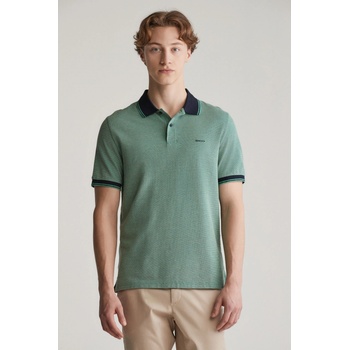 Gant 4-COL oxford SS pique Deep green