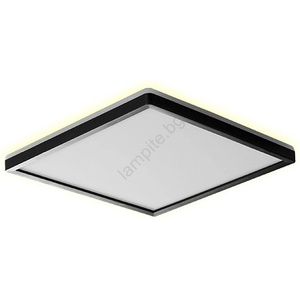 PREZENT 27311 -LED Плафон за баня CORDIA SQ LED/12W/230V IP54 черен (27311)