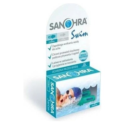 Sanohra Swim Regular Špunty do uší na plavání