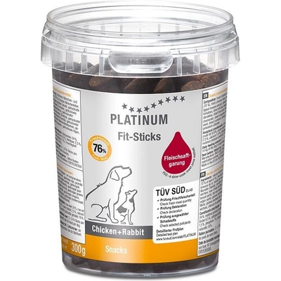 PLATINUM Fit-sticks пиле + заек 300 г