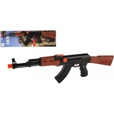 TEDDIES Pištoľ samopal ARMY plast 52cm