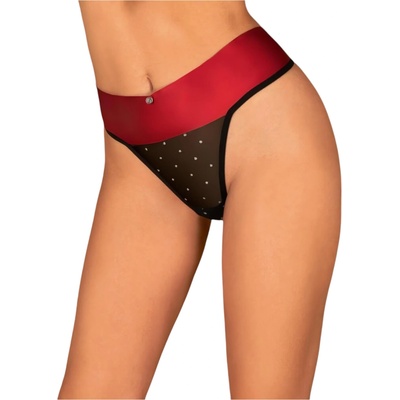 Obsessive Tienesy - прашки с панделка (червени) - L/XL