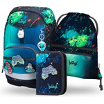 Baagl SET 3 Airy Plus Chill: раница, пенал, торба BAAGL | Sin | Момчешки | UNI