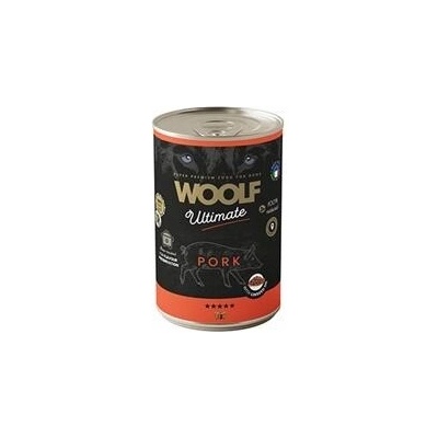 Woolf Ultimate adult Bravčové mäso ľanový olej 400 g
