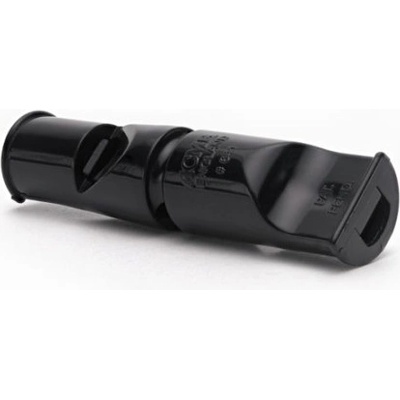 Acme 641 dvojtónová píšťalka 6 cm pro psa černá