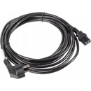 LANBERG CEE 7/7 na IEC 320 C13 POWER CORD 5M VDE černý CA-C13C-11CC-0050-BK
