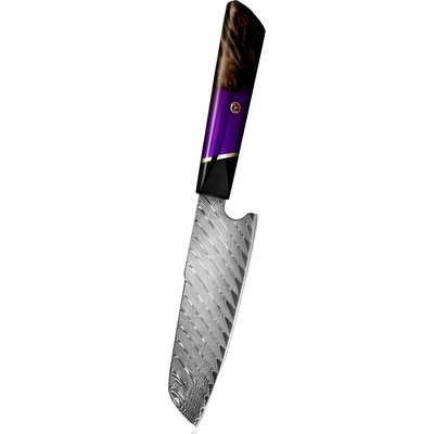 HARAHU Дамаски кухненски нож TO-35125 - Small Santoku KP35125 (TO-35125)