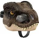 Mattel Jurský svět T Rex maska na obličej se zvuky
