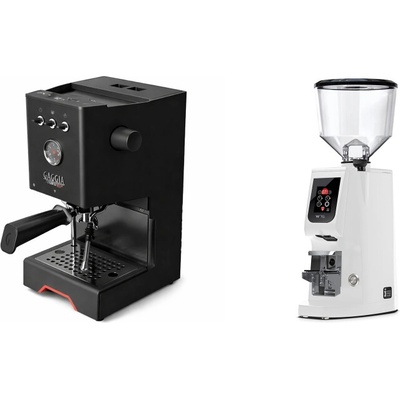 Set Gaggia Classic UP + Eureka Atom W 75