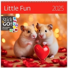 Nástěnný poznámkový Little Fun 2025