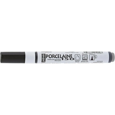 Pébéo Fix na porcelán Porcelaine 150 0,7 mm 09 Anthracite Black