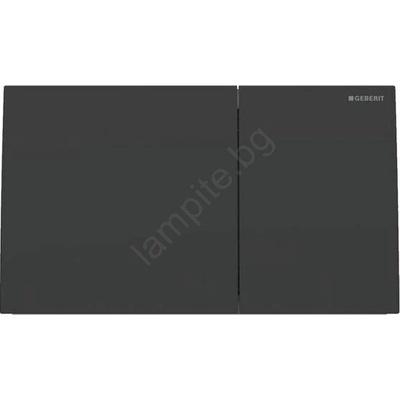Geberit 115.622. 14.1 - Бутон за промиване Sigma70 25x14, 6 cm матово черно (GB0062)