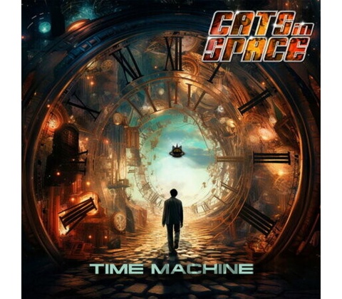 Cats In Space Time Machine