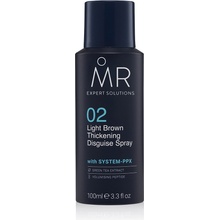 MR Thickening Disguise Spray Sprej pro zakrytí řídnoucích vlasů pro muže světle hnědá 100 ml