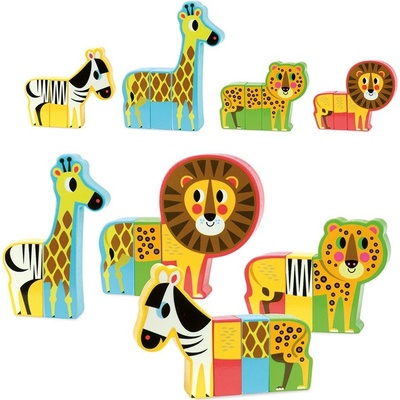 Vilac puzzle Veselé safari