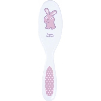 Canpol hřeben a kartáč de Luxe Transparent zajíček