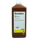 BETADINE DRM 75MG/ML DRM SOL 120ML