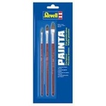 Revell Painta Flat Set 29610 - комплект от 3 плоски четки