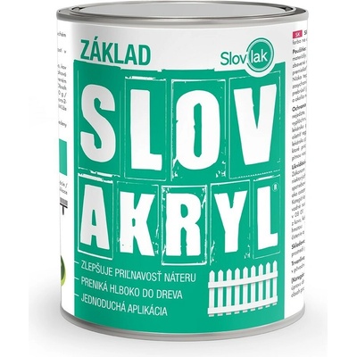 Slovakryl Profi Základ 0,75 kg biela