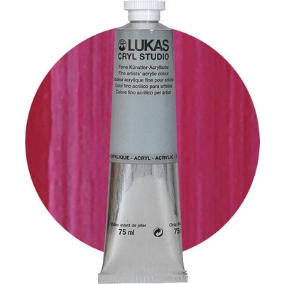 LUKAS Cryl Studio АКРИЛНА боя Carmine 75 ml 1 бр (46610010)