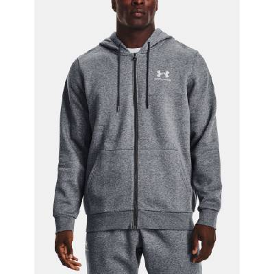 UA Essential Fleece FZ Hood Sweatshirt Under Armour | Siv | МЪЖЕ | XS