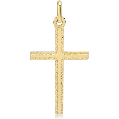 Lillian Vassago Zlatý přívěsek Křížek LLV22 GP045Y