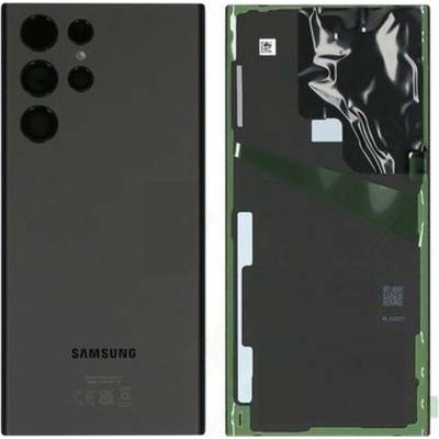 Samsung Galaxy S22 Ultra S908B - Bateriový Kryt (Phantom Black) - GH82-27457A Genuine Service Pack, Phantom Black