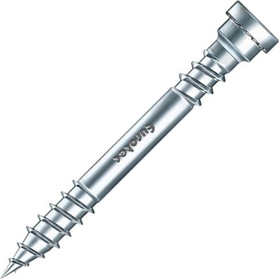 Terasové vruty 5,5 mm, nerez A4 (100 ks), EUROTEC Terrassotec Trilobular
