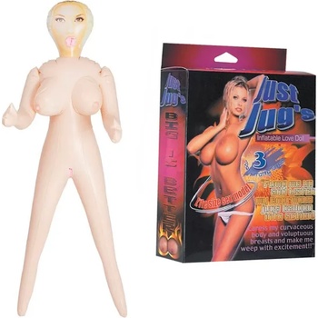 Любовна кукла с 3 интимни отвора, 155см. - Just Jugs Doll (NMC0000548)