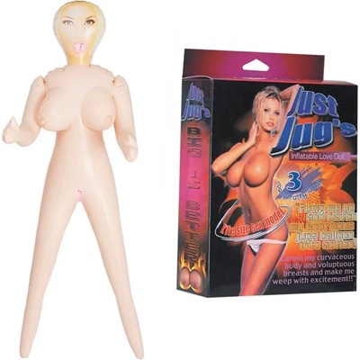 Любовна кукла с 3 интимни отвора, 155см. - Just Jugs Doll (NMC0000548)