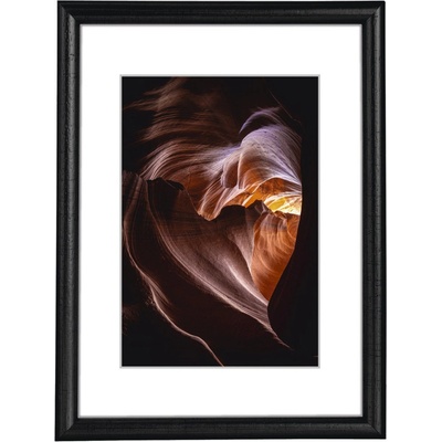 Hama rámeček dřevěný PHOENIX, černý, 30x45 cm – Zboží Živě