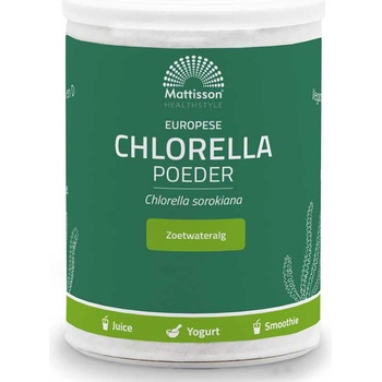 Mattisson Healthstyle Хлорела (европейска) 125 g прах | Mattisson Healthstyle (MT1486)