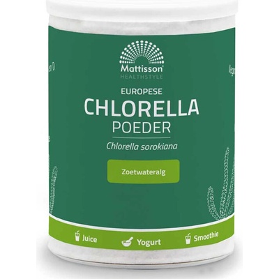 Mattisson Healthstyle Хлорела (европейска) 125 g прах | Mattisson Healthstyle (MT1486)