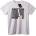 NOONEBRAND Тениска Amazon Лого - 7XL, White