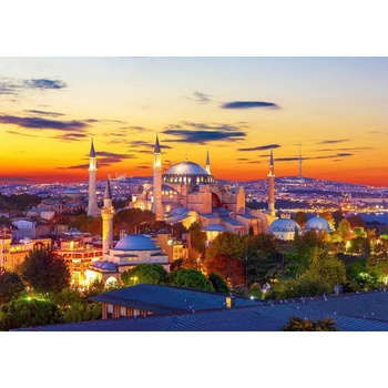 ENJOY Hagia Sofia při západu slunce Istanbul 1000 dielov