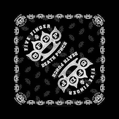 Five Finger Death Punch Knuckles čierna