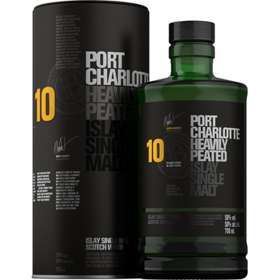Bruichladdich Port Charlotte 10y 50% 0,7 l (čistá fľaša)