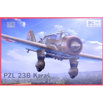 IBG Models PZL.23B Karas Polish Light Bomber Early 1:72