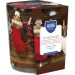 BISPOL Ароматна свещ в чаша Bispol Aura - Christmas Gift, 100 g (sn72s-07)