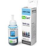 Procart Оригинално мастило за презареждане фото dye светъл циан за принтери epson seria l (ALB-COMPLLC)