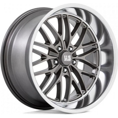 US Mag U139 SANTA CRUZ 10x20 5x127 ET6 anthracite with diamond cut lip