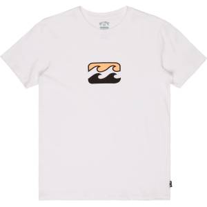 Billabong Детска тениска Billabong Kid's Icon Wave S/S T-shirt - White - размер 128 (EU) (704-5918-0311)